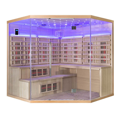 Smartmak الشوكران Infrared Steam Sauna Home Wet Sauna 4 Person لإزالة السموم