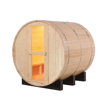 Hemlock Wood Home Commerical Outdoor Tradtional Steam Bar Sauna 6 Person