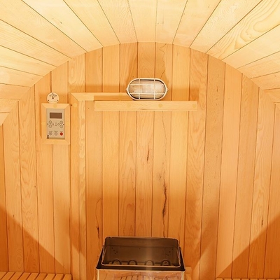 Hemlock Wood Home Commerical Outdoor Tradtional Steam Bar Sauna 6 Person