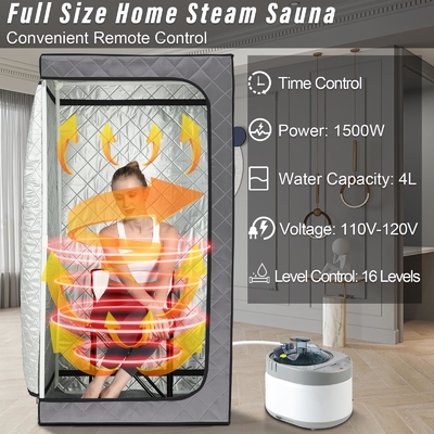 110 - 120 فولت AC 60Hz الساونا البخارية المحمولة مع تصميم النافذة الشفافة