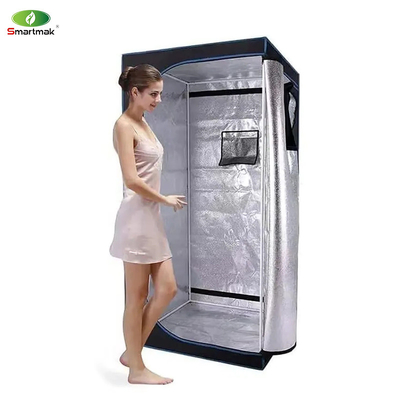 سونا بخارية من القماش المقاومة للماء محمولة مع التحكم في الوقت 1500W الطاقة مجموعة متنوعة من الألوان