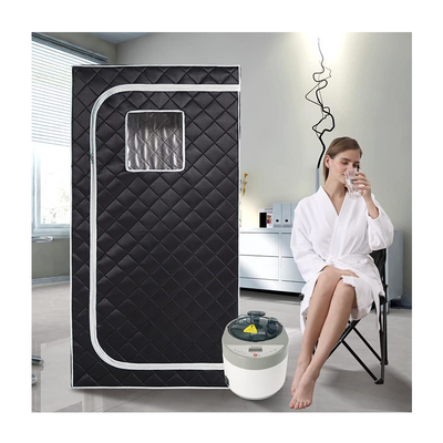 سونا بخارية من القماش المقاومة للماء محمولة مع التحكم في الوقت 1500W الطاقة مجموعة متنوعة من الألوان