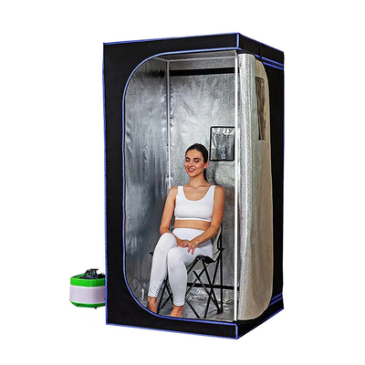 الساونا البخارية المحمولة 1500W 4L سعة المياه التحكم في الوقت 0-99 دقيقة