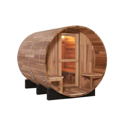 SASO Garden Wood Barrel Sauna Room ODM Sauna برميل خارجي