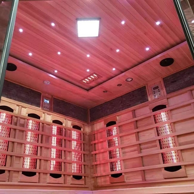 Smartmak الشوكران Infrared Steam Sauna Home Wet Sauna 4 Person لإزالة السموم